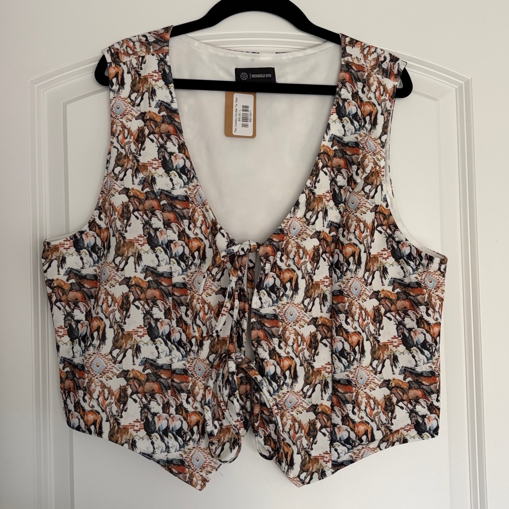 Double tie vest